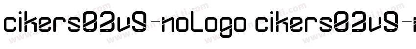 cikers03v9-nologo cikers03v9-nologo字体转换